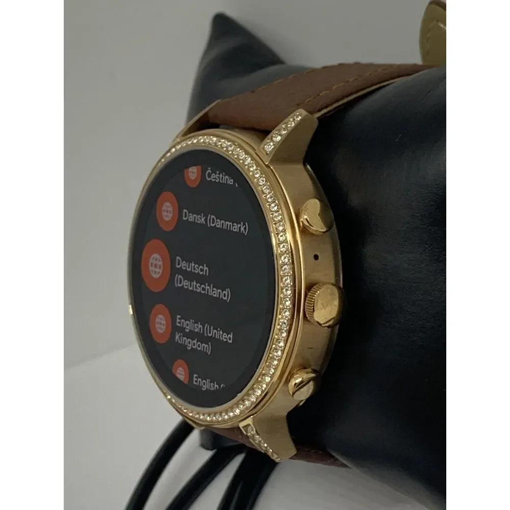 Fossil Gen 4 Authentic Digital Dial Smart Watch Custom Band FTW6011 QT326